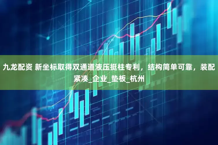 九龙配资 新坐标取得双通道液压挺柱专利，结构简单可靠，装配紧凑_企业_垫板_杭州